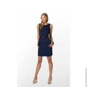 Lilly Pulitzer Navy Blue Julianna Dress XS